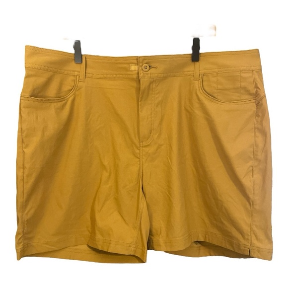 Prana Halle Short Plus II Earthbound Standard Fit 7in Inseam NWT Size 20W WA1 - Picture 2 of 6